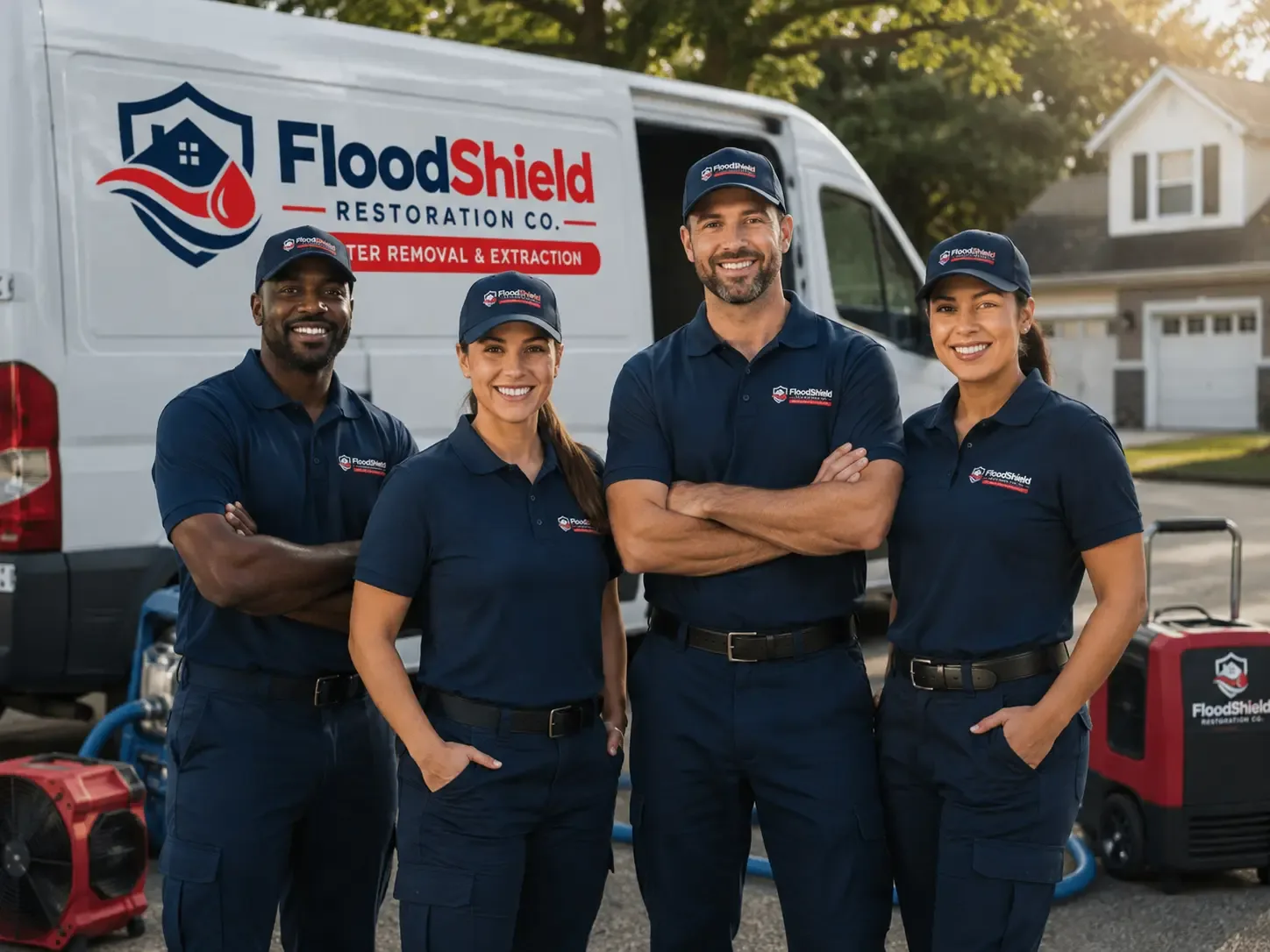 Flood Damage Restoration company in Alledonia, OH