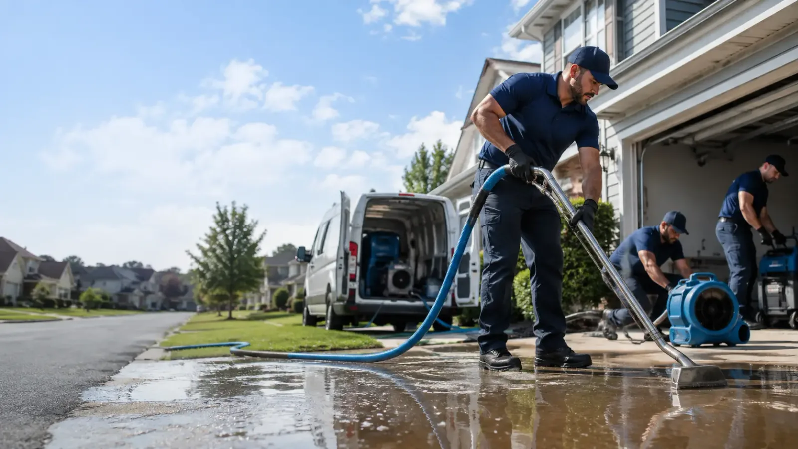 Flood Damage Restoration in Alledonia, OH